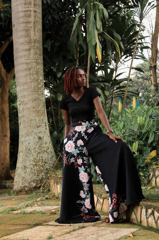 the Cia b&w floral pants