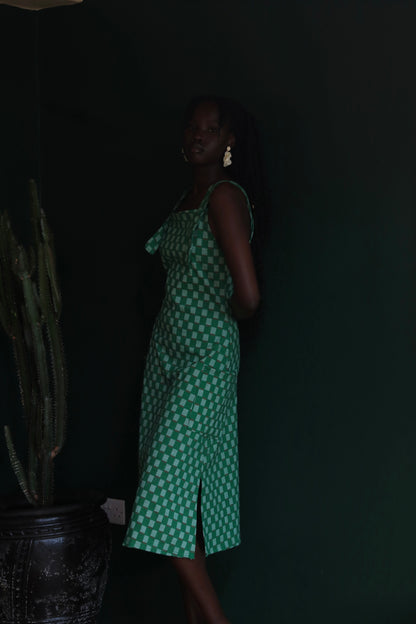 The Checkered pinafore