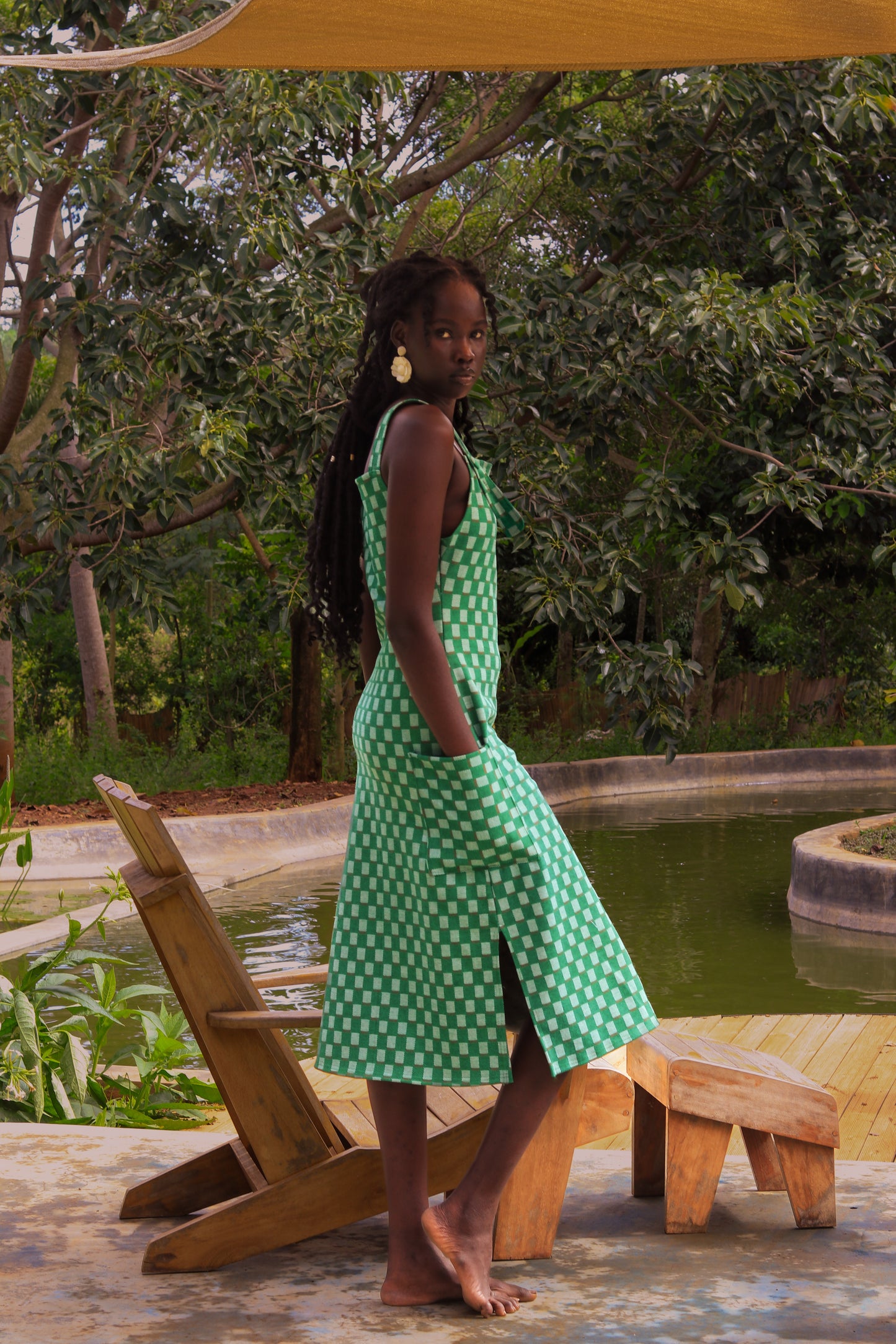 The Checkered pinafore