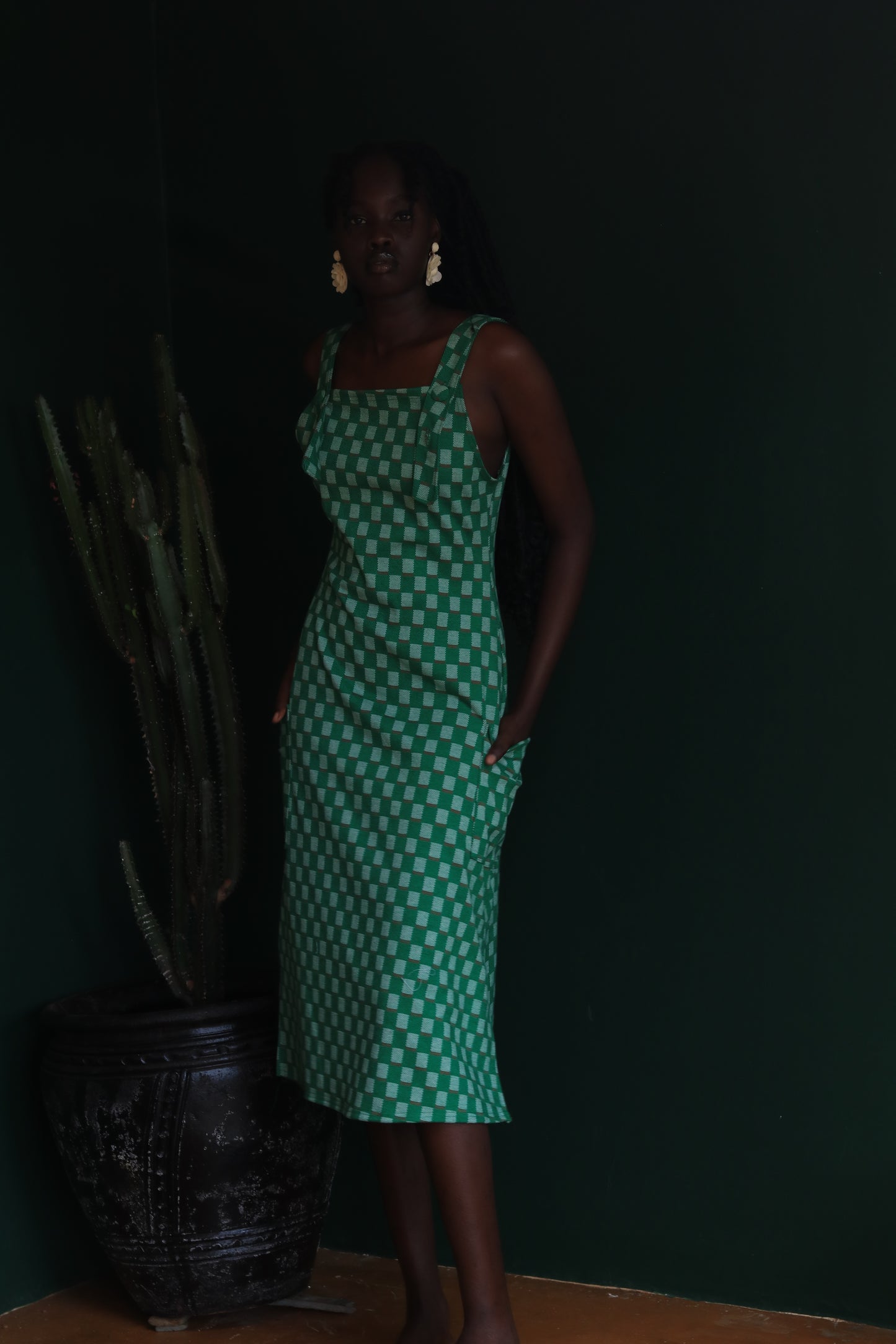 The Checkered pinafore