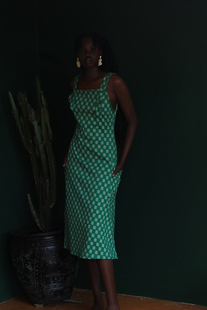 The Checkered pinafore