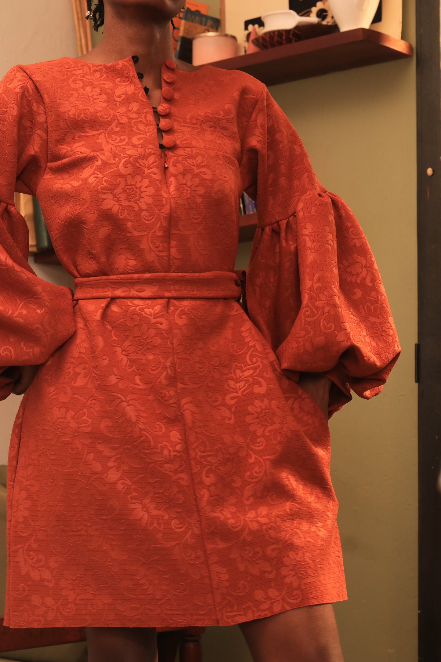 our JACQUARD dress