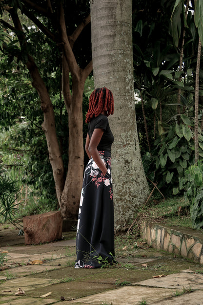 the Cia b&w floral pants